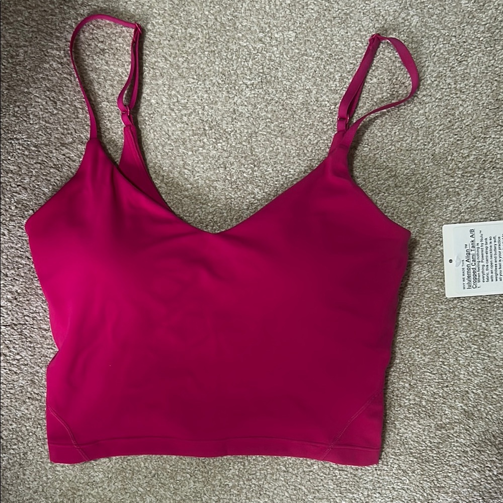 lululemon align cropped cami tank